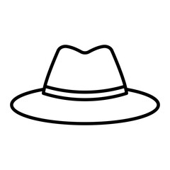 hat outline icon