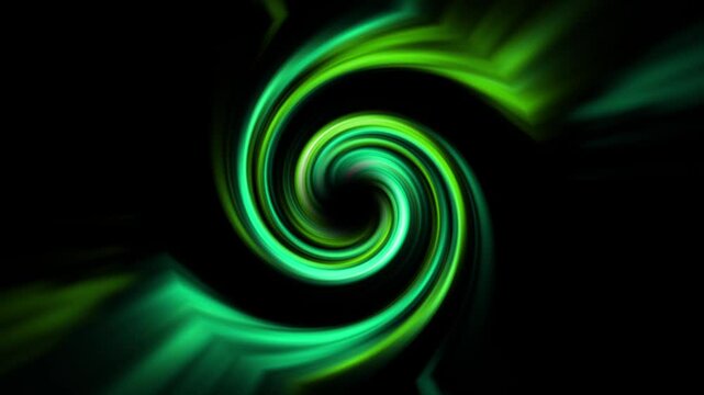 abstract background with spiral green color