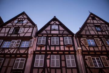 the beautiful city of Colmar, Alsace, France