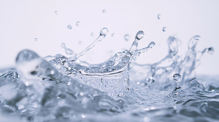 Water Droplet Splash Macro