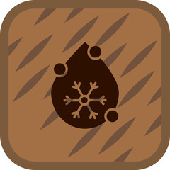 Snowflake Vector Icon Design