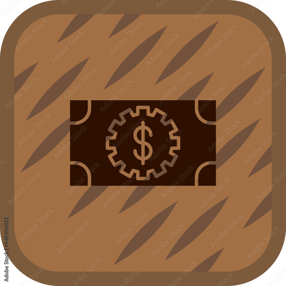 Canvas Prints money management icon design