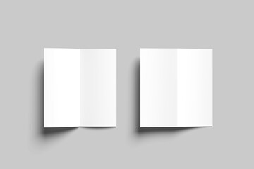 DL Bifold white color and realistic render