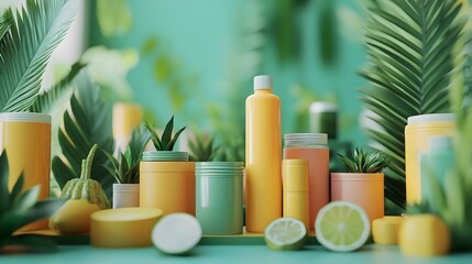 Aesthetically Pleasing and Environmentally Responsible 3D Rendered Packaging Designs for Corporate Branding