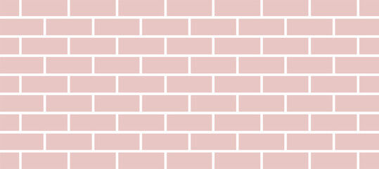 Obraz premium Texture pink brick wall background