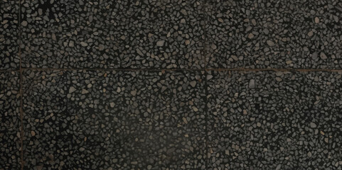 Black paper texture background and terrazzo flooring texture. Distressed Effect. Grunge Background. Vector textured splash effect. Noise, dots and grit Overlay.