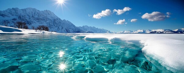 The rise in global temperatures is accelerating the melting of glaciers