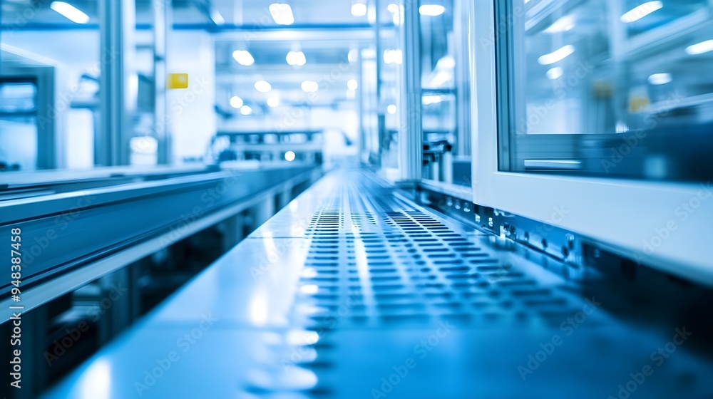 Poster intelligent factory utilizing internet of things technology for automated control and defect detecti