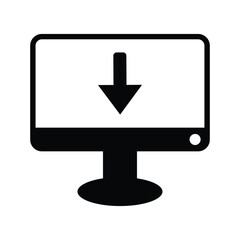 Computer download icon