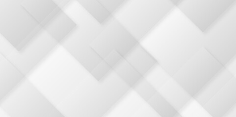 Abstract white and gray technology concept diamond triangle geometric shape background. gradient vector art illustration. soft and trendy business template . futuristic concept background	