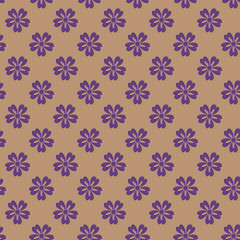 Beautiful and trendy flower vector fashion fabric print design