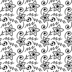 Ethnic Seamless pattern Elegant wallpaper Textile Abstract digital design