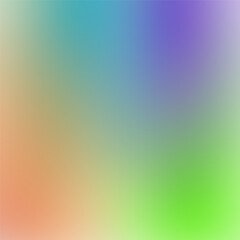 Blurred colored abstract background. Smooth transitions of iridescent colors. Colorful gradient. Rainbow backdrop. Eps 10