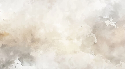 Abstract horizontal watercolor background. Hand drawn vector texture. Brush stroked painting pastel color watercolour