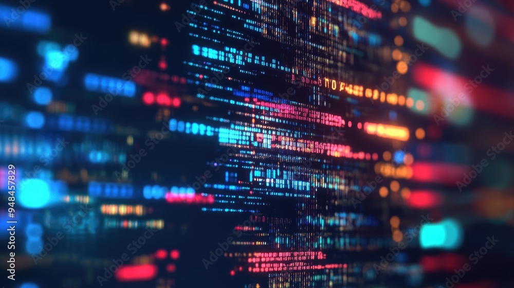 Poster isolated java file on an abstract background