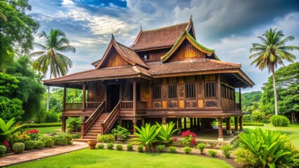 Fototapeta premium malay+house