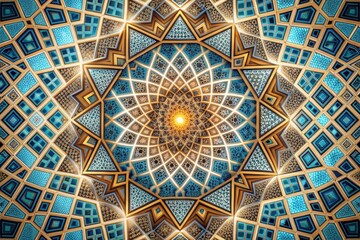 Geometric Patterns: Precision, symmetry, mathematical, minimalist, augmented reality overlays