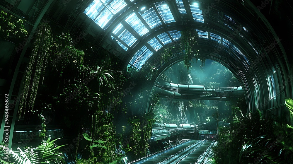 Poster digital space colony: build and manage a virtual space environment.