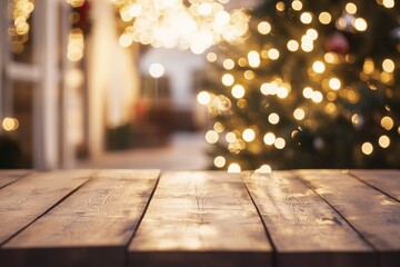 You have a desk of free space to decorate for Christmas.