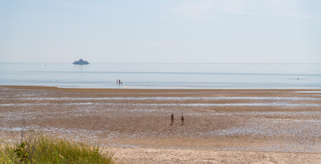 Beach in Utersum on the island of Föhr