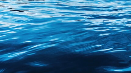 Abstract Blue Water Texture