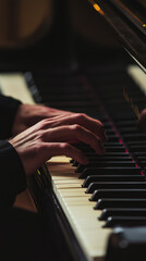 Pianist's Day. people are playing the piano. musical instrument