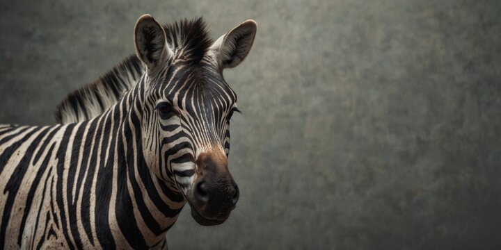 A zebra with skin made of white and black ropes.