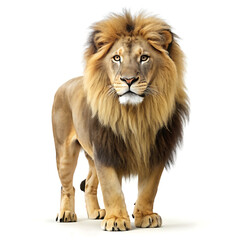 Obraz premium lion isolated on white