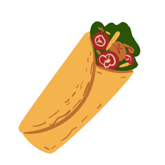 Breakfast Elements Burrito