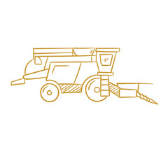 Engineering vehicle Combine Harvesters