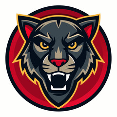 Panther Logo Vector Art Illustration