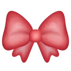 red ribbon bow,Christmas bow