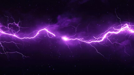 Purple Lightning Strike