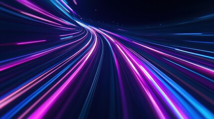 Abstract Light Trails