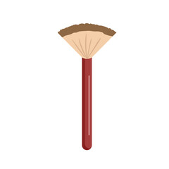 Cosmetics Elements Highlighter Brush