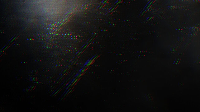 Abstract Grunge Glitch Photocopy Texture Background with Double Exposure and RGB Glitch Effects