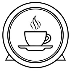 Vector Art Cafe Logo Design