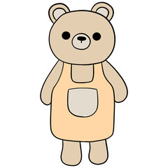Bears in garden