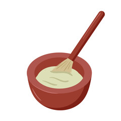 Spa Element Set Mask with Brush