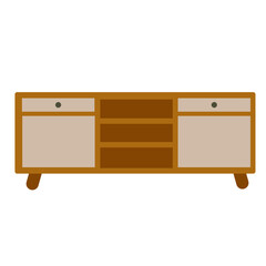 Home Interior Side Board