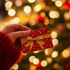 Retail stores offering Christmas gift cards perfect for corporate holiday gifting.