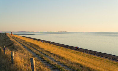 Sunset in Utersum on the island of Föhr