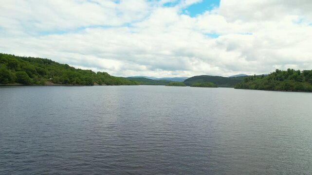 Drone on Loch Ness