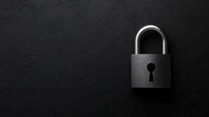 Fototapeta premium Key turning in a padlock, symbolizing the journey to inspiration, 3D illustration