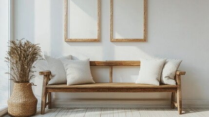 modern living room with sofa