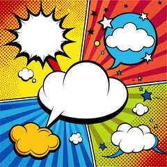 comic speech bubbles