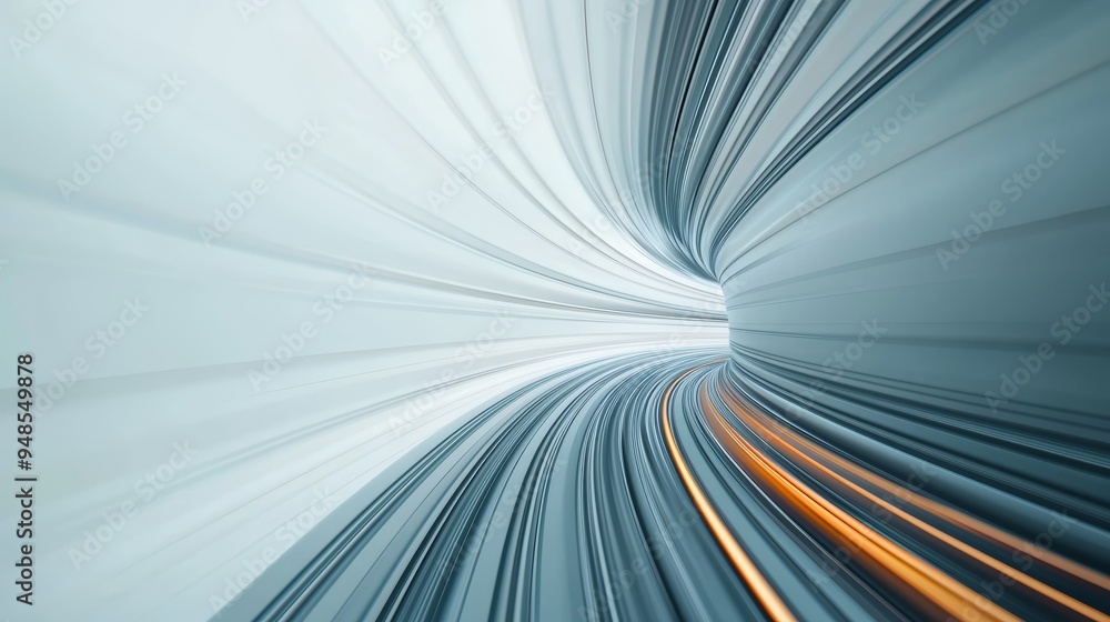 Poster abstract motion blurred background conveying speed and technology, suitable for themes of innovation