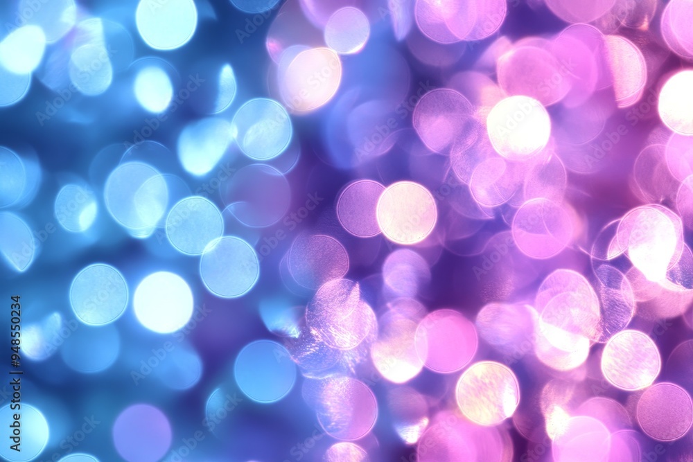 Poster colorful bokeh background with vibrant blue and pink lights creating a mesmerizing atmosphere perfec