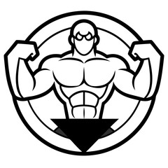 Vector Art Gym Logo Design