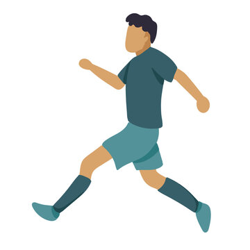 Soccer Pose Illustration